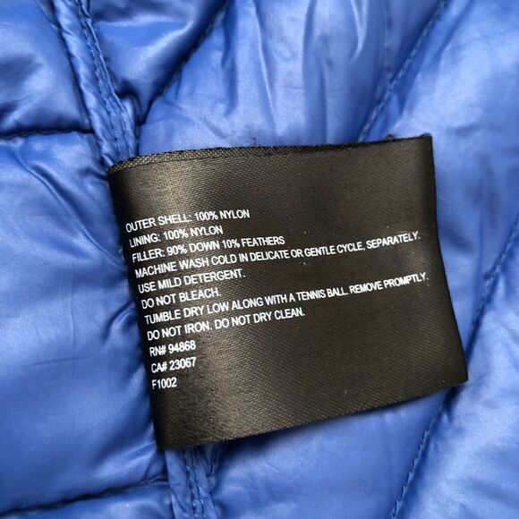 Bernardo Goose Down Vest Black Full Zip Puffer Vest Womens Small - Picture 5 of 8